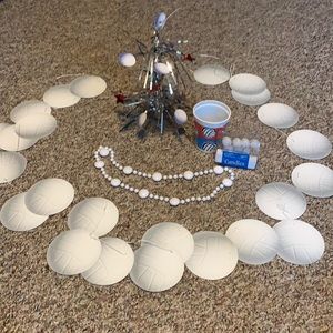 Volleyball Party supplies Candles, beads, garland